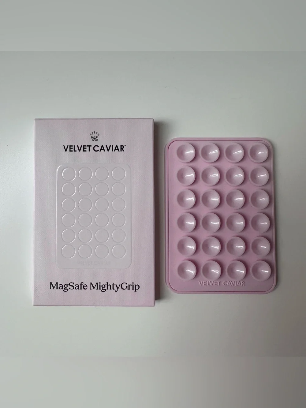 Velvet Caviar Strawberry Milk Pink MagSafe MightyGrip